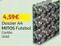 Auchan Dossier a4 mitos futebol cartão promoção