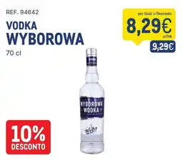 Makro vodka wyborowa promoção
