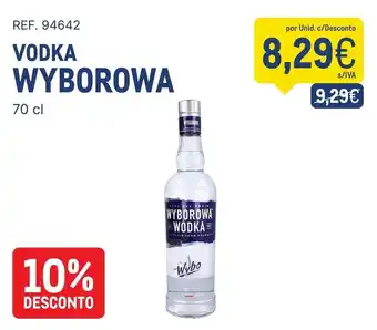 Makro vodka wyborowa promoção