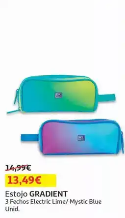 Auchan Estojo GRADIENT promoção