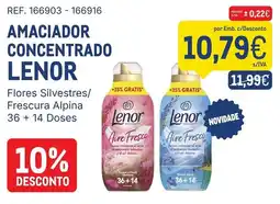 Makro Amaciador concentrado lenor promoção