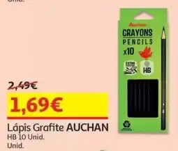 Auchan Lápis Grafite Auchan promoção