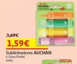 Auchan Sublinhadores auchan promoção