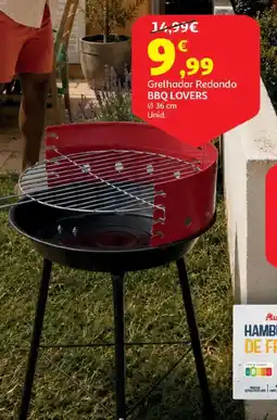 Auchan Grelhador Redondo BBQ LOVERS promoção