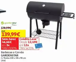 Auchan Barbecue a Carvão Gardenstar promoção
