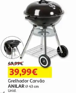 Auchan Grelhador Carvão Anilar promoção