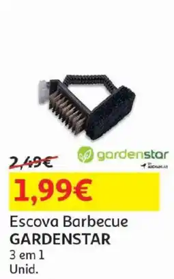 Auchan escova barbecue gardenstar promoção
