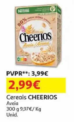 Auchan Cereais CHEERIOS Aveia promoção