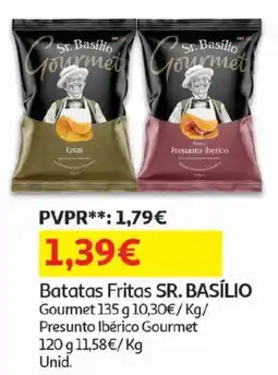 Auchan Batatas Fritas Sr. Basílio promoção