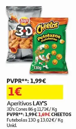 Auchan Aperitivos LAY'S promoção