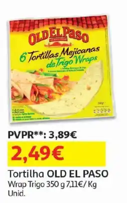 Auchan Tortilha old el paso promoção