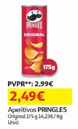 Auchan Aperitivos pringles original promoção