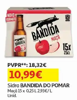 Auchan Sidra bandida do pomar maçã promoção