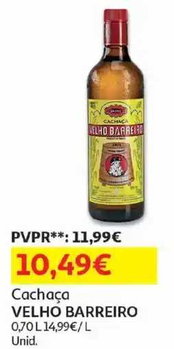 Auchan Cachaça velho barreiro promoção