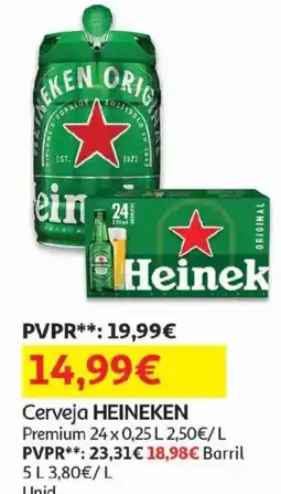 Auchan Cerveja Heineken promoção