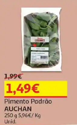 Auchan Pimento padrão auchan promoção