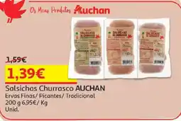 Auchan salsichas churrasco auchan promoção
