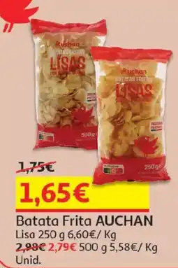 Auchan Batata Frita Auchan Lisa promoção