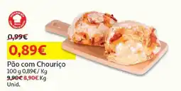 Auchan Pão com Chouriço promoção