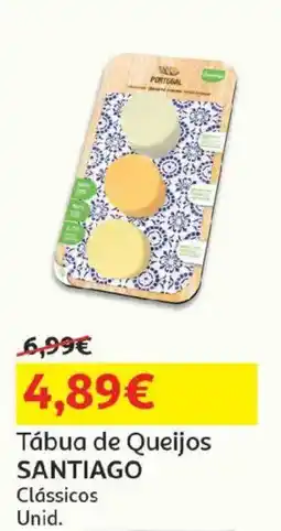 Auchan Tábua de Queijos Santiago promoção