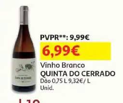 Auchan Vinho branco quinta do cerrado promoção