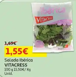 Auchan salada ibérica vitacress promoção