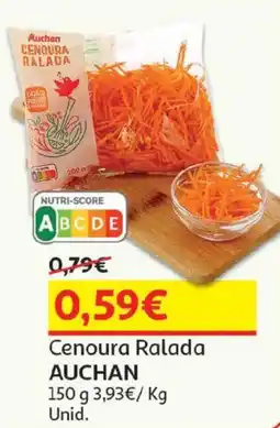 Auchan Cenoura ralada auchan promoção