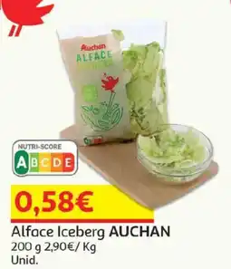 Auchan Alface Iceberg Auchan promoção