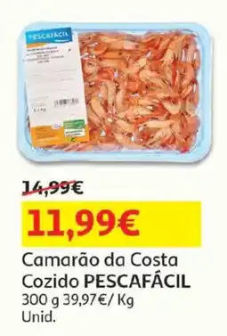 Auchan Camarão da Costa Cozido PESCAFÁCIL promoção