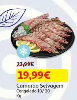 Auchan Camarão Selvagem promoção