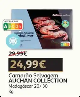 Auchan Camarão selvagem auchan collection promoção