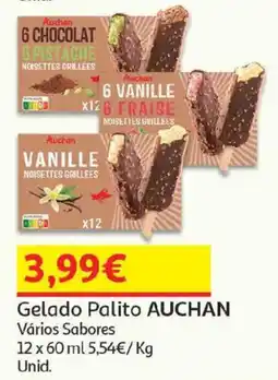 Auchan Gelado Palito Auchan promoção
