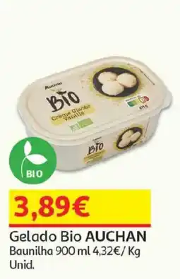 Auchan Gelado Bio Auchan promoção