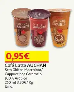 Auchan Café Latte Auchan promoção
