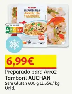 Auchan Preparado para Arroz Tamboril Auchan promoção