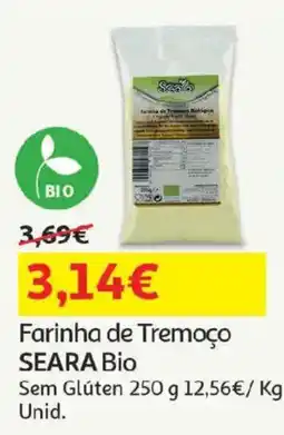 Auchan Farinha de Tremoço SEARA Bio promoção