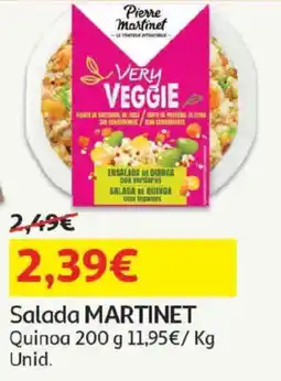 Auchan Salada martinet promoção
