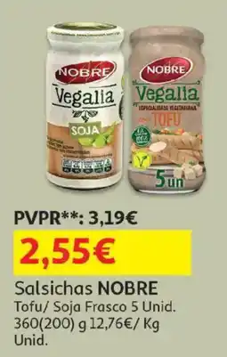 Auchan Salsichas NOBRE promoção