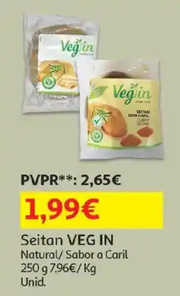 Auchan Seitan VEG IN promoção