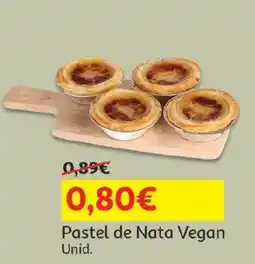 Auchan Pastel de Nata Vegan promoção