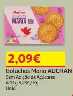 Auchan Bolachas maria auchan promoção