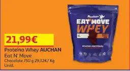 Auchan Proteína Whey Auchan Eat N' Move promoção