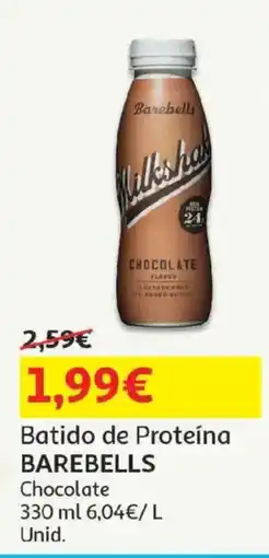 Auchan Batido de Proteína Barebells Chocolate promoção