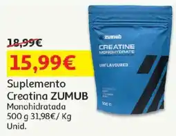 Auchan Suplemento Creatina Zumub promoção