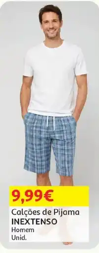 Auchan Calções de Pijama Inextenso Homem promoção