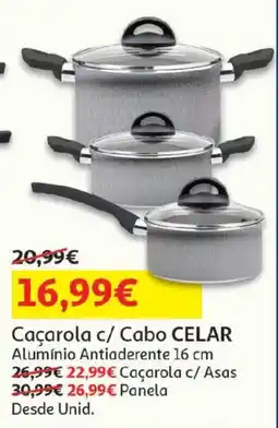 Auchan Caçarola c/ Cabo celar promoção