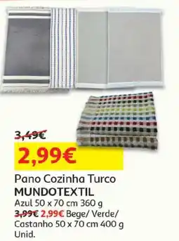 Auchan Pano cozinha turco mundotextil promoção
