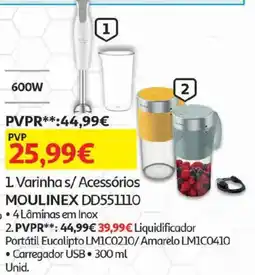 Auchan Varinha s/ Acessórios Moulinex DD551110 promoção
