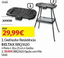 Auchan Grelhador resistência beltax bbq3620 promoção