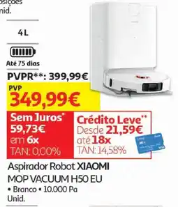 Auchan Aspirador Robot Xiaomi Mop Vacuum H50 Eu promoção